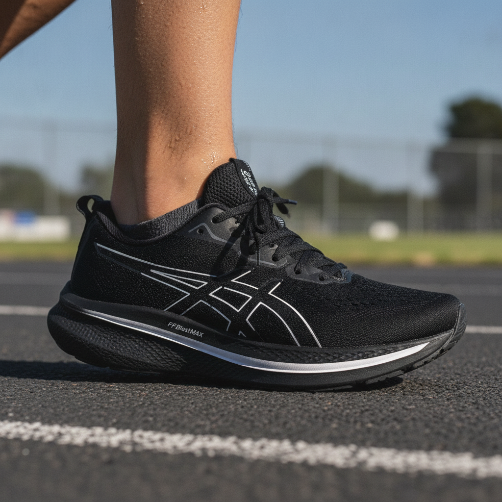 ASICS GlideRide Max – Confort Extrême et Foulée Fluide pour Aller Plus Loin
