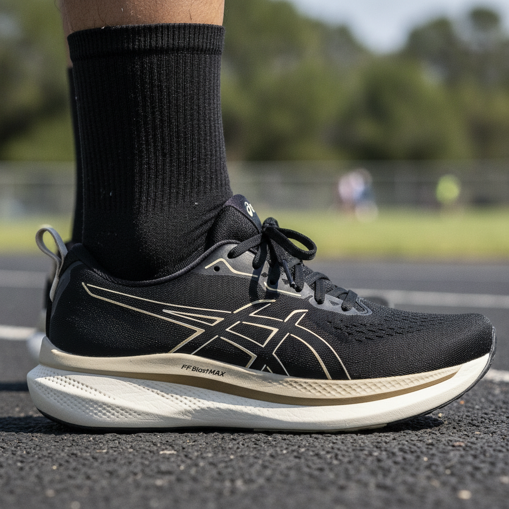 ASICS GlideRide Max – Confort Extrême et Foulée Fluide pour Aller Plus Loin